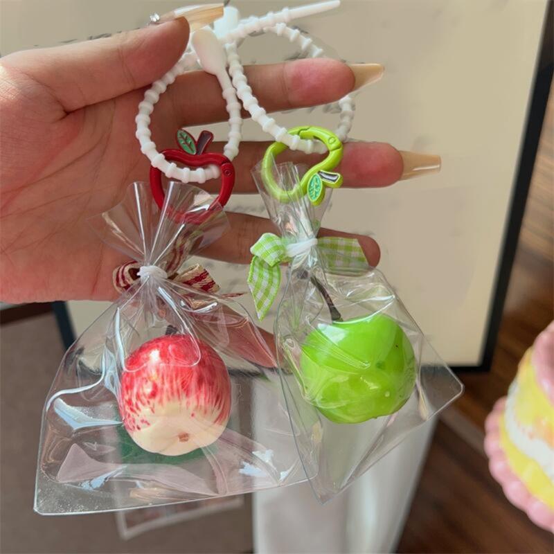 Creative Dopamine Fruit Charm Keychain Symbolizing Joy And Satisfaction For Fashion Accessory And Practical Daily Use