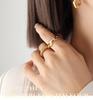 Trendy Hong Kong Style Copper C-Shaped Stud Earrings: Versatile, Elegant, Personalized Accessories for Women