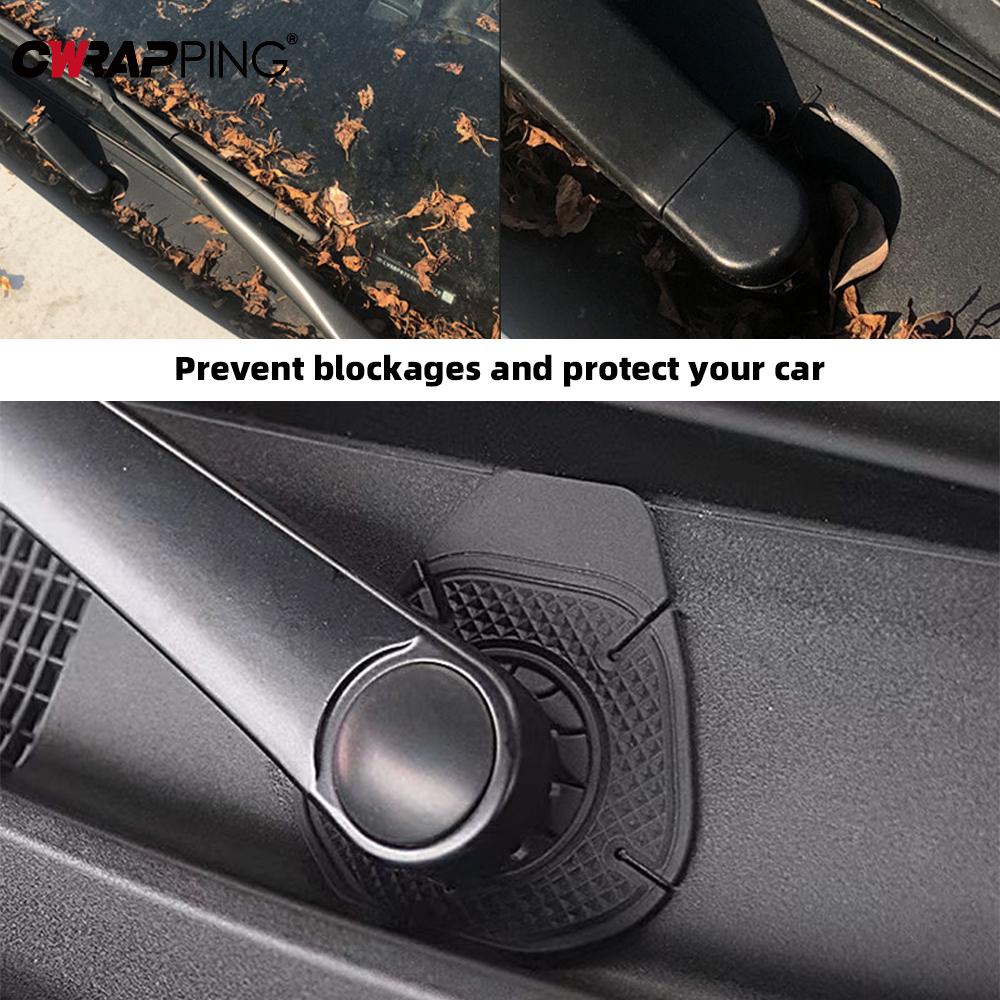 Car Wiper Hole Protection Tool Wiper Spring Wiper Booster Car Protection Pad Wiper Hole Cover Accessories Car General Gadgets