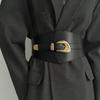 Retro Leather Elastic Waist Belt – Versatile Autumn/Winter Accessory
