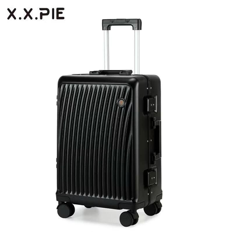 X.X.PIE xxp-L629 Silent Spinner Aluminum Frame Suitcase