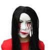Bleeding Eye Sadako Mask Wig Cosplay Ghost Halloween Party Stage Performance