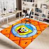 Spongebob Window Carpet For Playroom Bedroom Living Room Sofa Home Decorkids Game Area Rug Nonslip Floor Mat