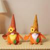 Festival Harvest Decoration Pumpkin Maple Leaf Faceless Old Man Doll Ornament Soft Toy For Autumn Themed Decorations