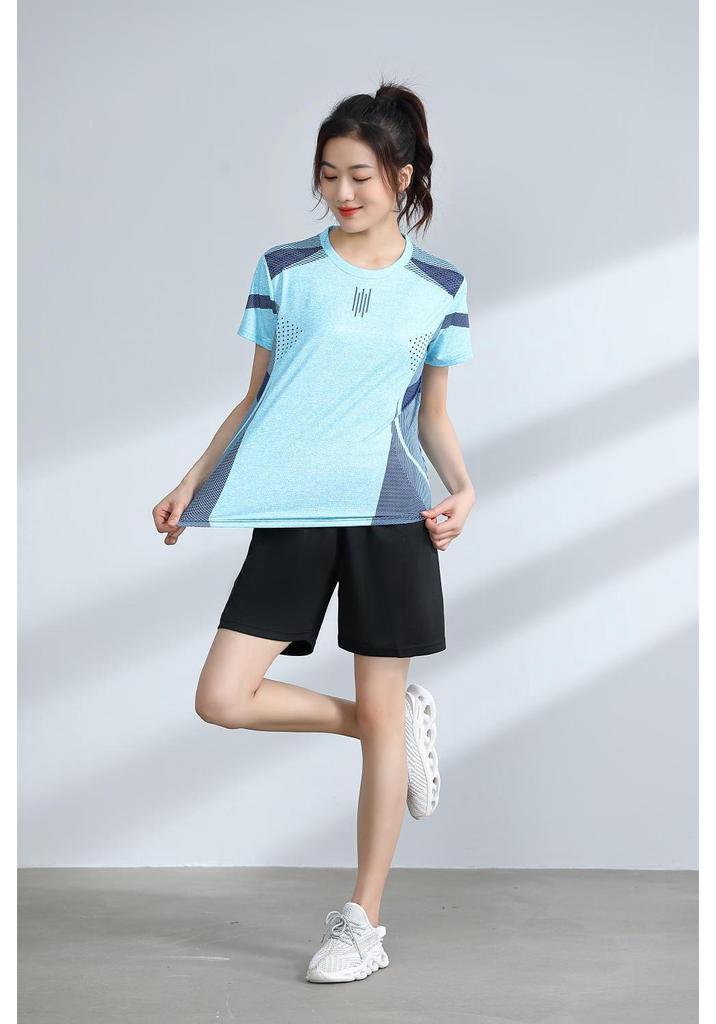 Korean Style Quick-Dry Breathable Table Tennis & Badminton Clothing Set for Men and Women - New Spring/Summer
