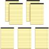 VITEVER Small Note Pads 5x8, [7 Pack] Colorful College Narrow Ruled Legal Pads,Micro Writing Pads Perforated Lined Note Paper for Study, Office,