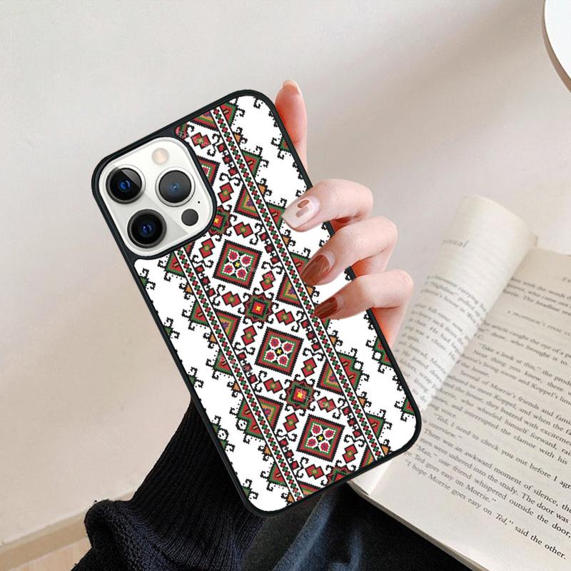Great Ukraine Ornament Pattern Phone Case for iPhone 16 15 SE2020 7 8 Plus Max for Apple 13 14 11 12 Mini Pro Max Cover Funda