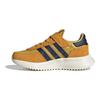 Adidas Originals Retropy F2 Comfortable Sports Non-Slip Wear-Resistant Low-Top Running Shoes Kids Sneakers Brown ID0746