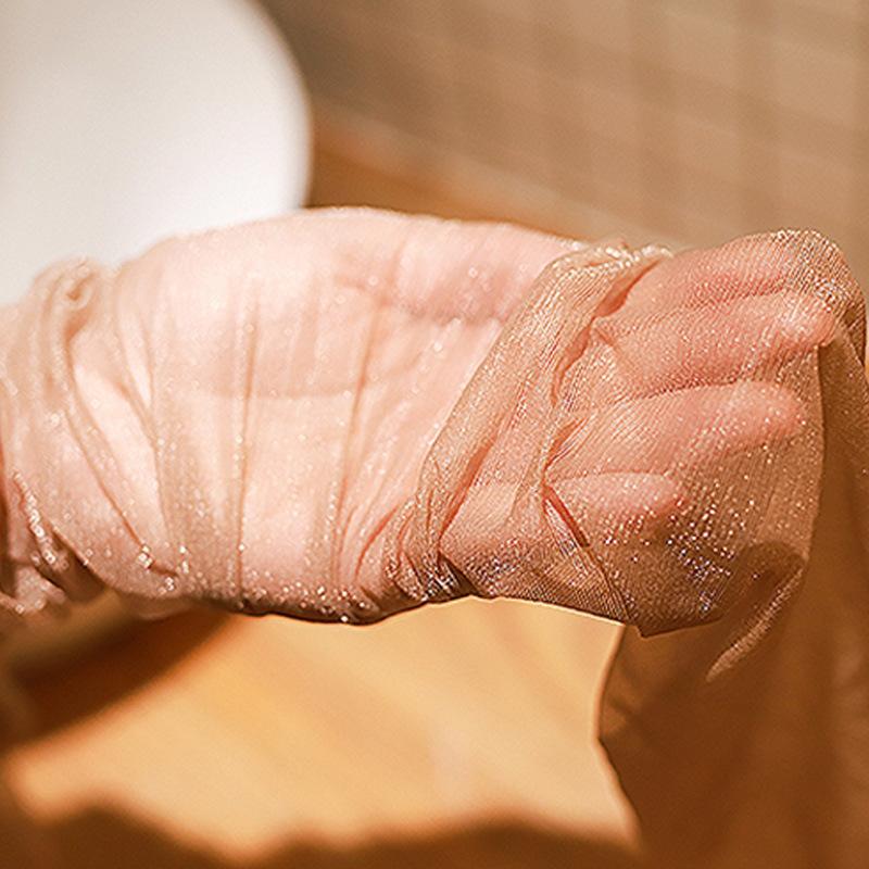 Summer Ladies 5 Denier Subtle Shimmering Ultra-thin Sheer Tights Women's Luster Silky Sheer Pantyhose Plus Size Shiny Tights