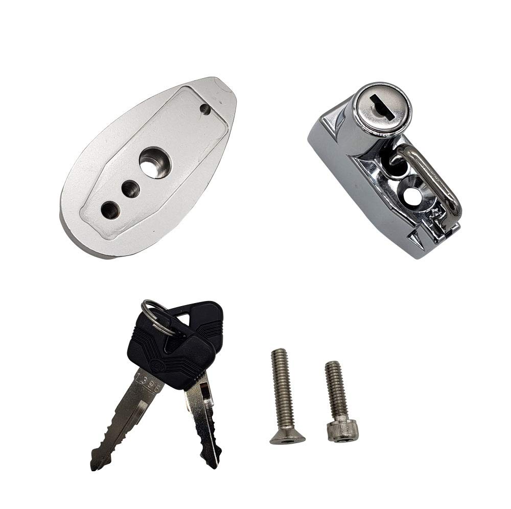 

VEROCITY Helmet Holder S-MAX Majesty S Cygnus X 180 Day Warranty Helmet Lock Convenience Store Hook Plated