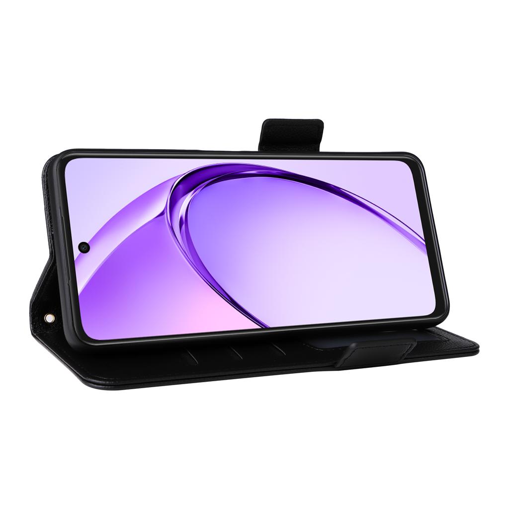 Phone Case for Oppo A3x 5G/A3X 4G/A3 4G/A3 5G/A40M 4G/A40 4G/A3i 5G/A60 5G Litchi Texture PU Leather Wallet Phone Cover