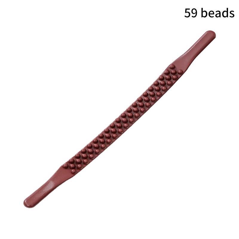 37 Beads universaalne seljamassaaž kõõluste kraapimispulga punkt ravi Gua Sha Relax teraapia tööriist kõhu masseerija(Plastikust))))