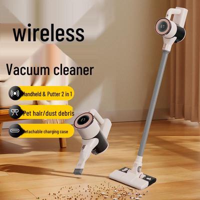 Wow Wireless Portable Vacuum Cleaner: Strong Suction, Silent Operation, for Home, Car, Carpet & Floor Cleaning.