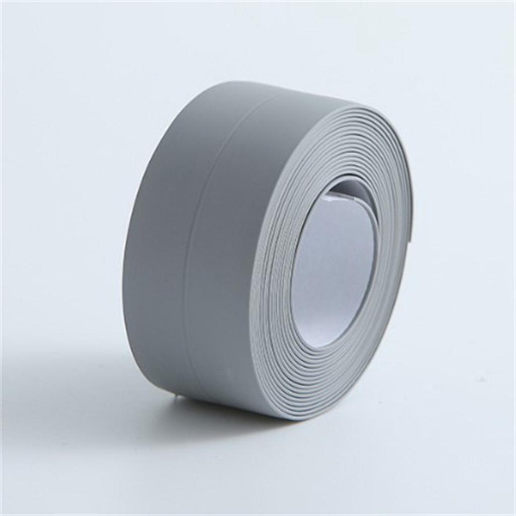 Bathtub Wall Sealing Caulking Strip Pe Self Adhesive Waterproof Sealing Tape Strip Caulking Sealant Decorative Strip