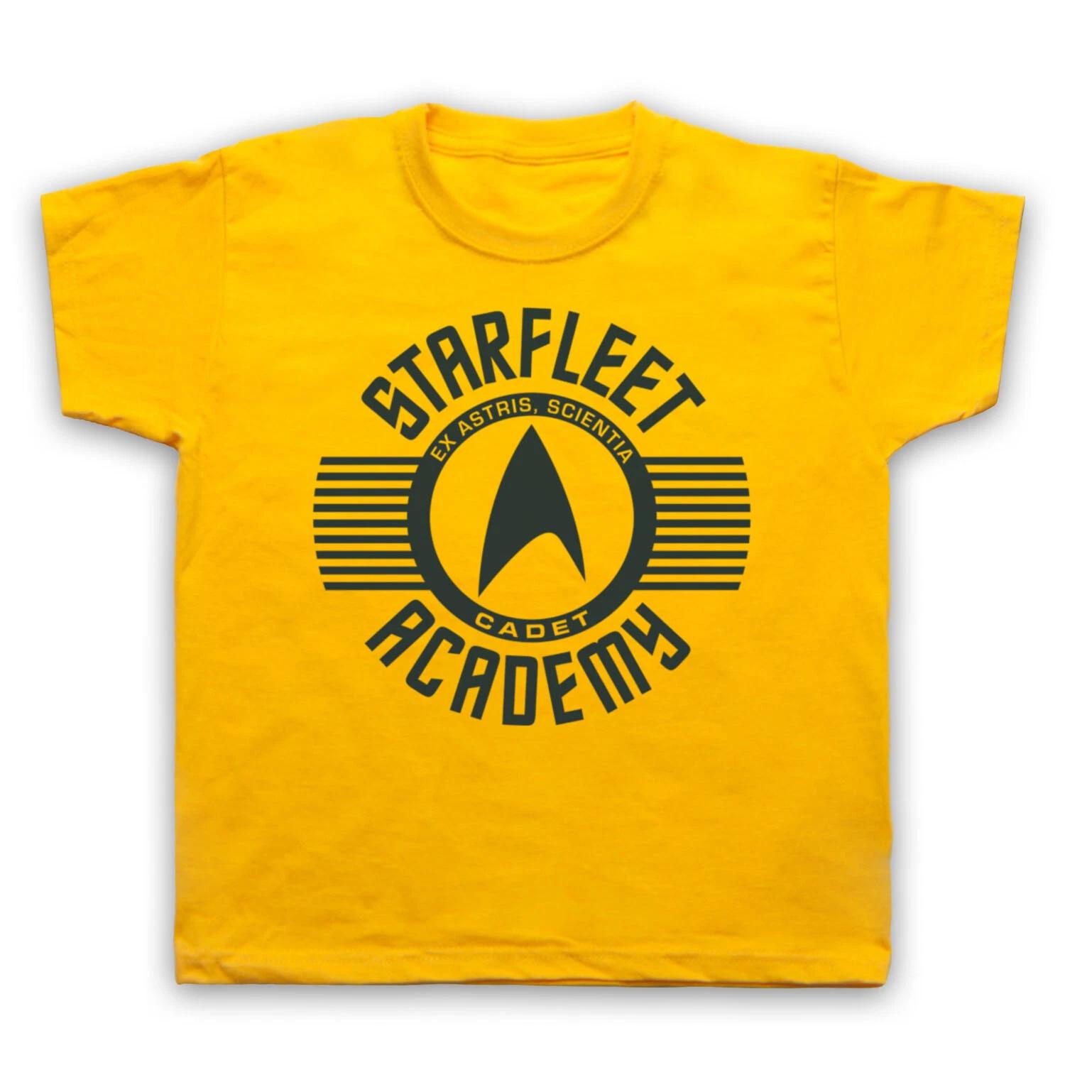 STARFLEET ACADEMY UNOFFICIAL STAR CADET SCI FI TREKKIE KIDS CHILDS T-shirt 100