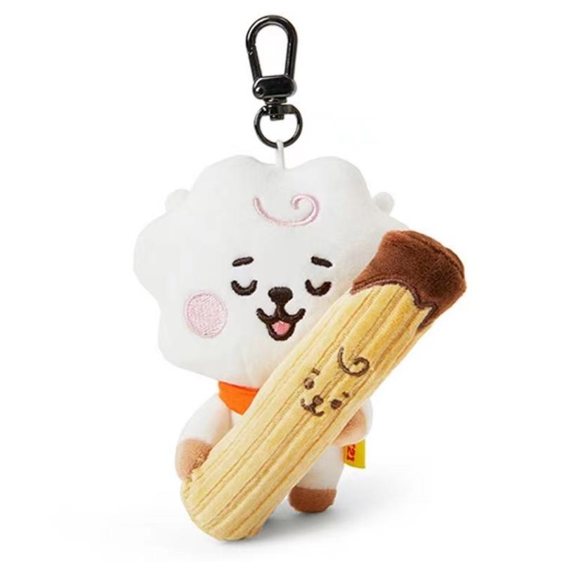 394in Bts Plush Keychain Animal Stuffed Doll Backpack Pendant Toy Fans Gift
