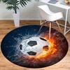 1pc Retro 2155367224 Pattern Round Floor Mat, Non-slip for Living Room Bedroom Chair Carpets Home Decor Gifts, Home Decor Room Decor Outdoor