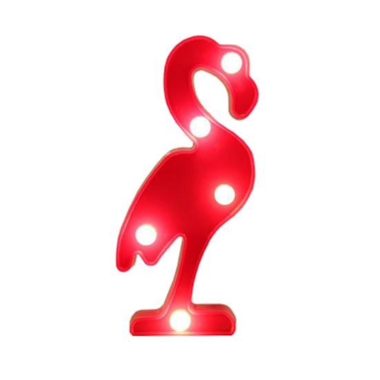 Night Light 3D Pineapple Shape Christmas Decor Cactus Flamingo Cartoon Light for Home