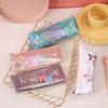 Kawaii Mermaid Pencil Case Large Capacity Primary School Students Pencil Bag School Supplies For