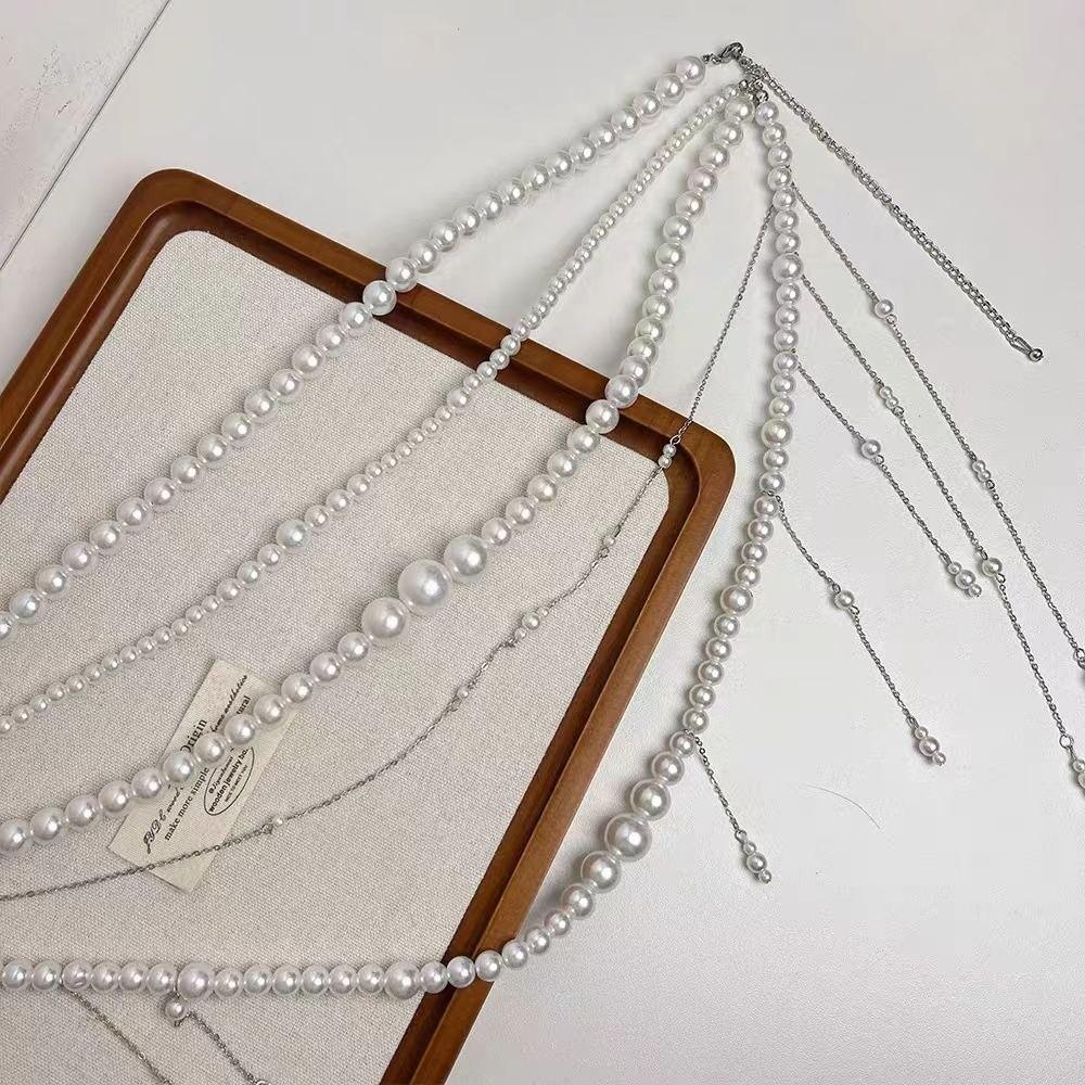 Clothing Accessories Pearl Pendant Belt Strap Multilayer Party Belt Casual Wear