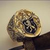 New England Lion Seal Ring: Noble Family Engagement or Wedding Anniversary Gift for Men