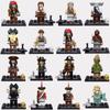 Caribbean Pirates Building Blocks Set 8pcs Minifigures With Mermaids Educational Toy