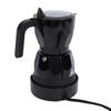 Electric Coffee Maker 3 Cup Aluminum Octagonal Electric Mocha Pot for Home Travel  