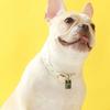 MAISON DE MIU Heart Pendant Collar_White