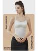Women's Seamless Silk Camisole with Chest Pad - Sexy, Cool, and Stylish for Spring & Summer