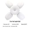 4-Leaf Folding LED Mini Apple Ceiling Light, E27 Energy-Saving Bulb for Bedroom & Living Room