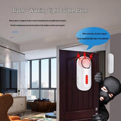 LFang KR-D2 Kabelloser Magnetischer Anti-Diebstahl-Alarm für Türen und Fenster