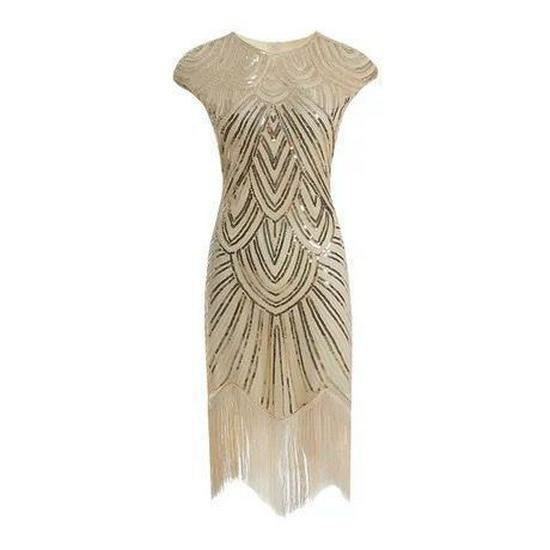 2023 Glam Sequin Tassel Dress: Elegant & Sexy Celebrity Style