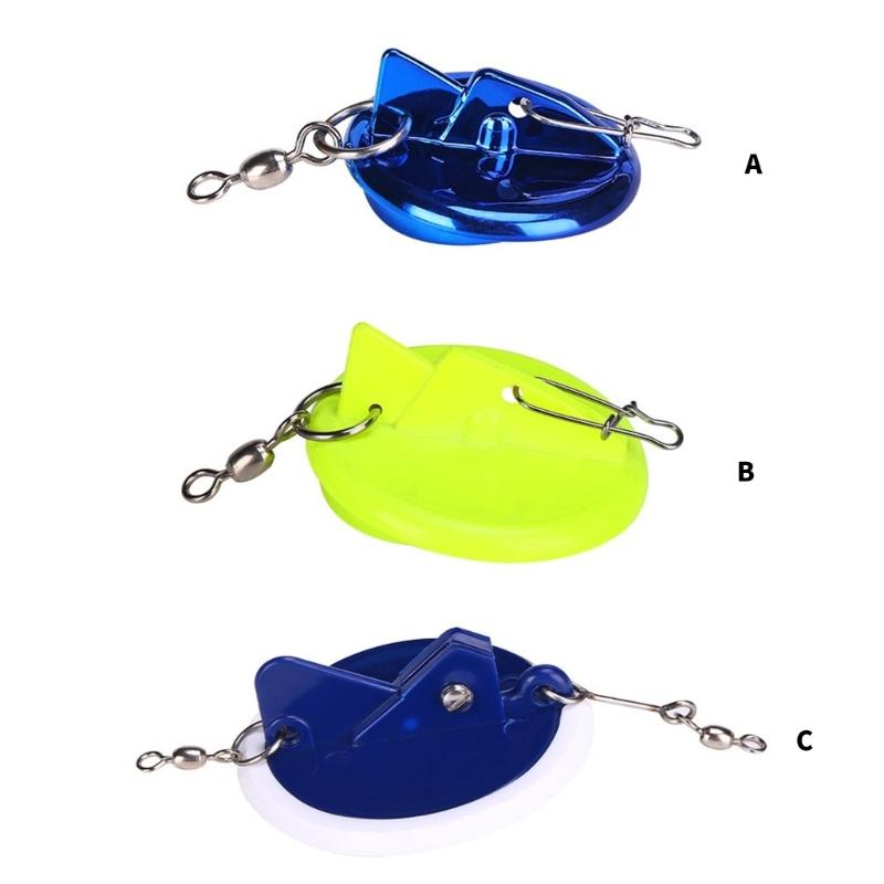 Dipsy Diver 45mm/57mm/87mm Diameter Fishing Deep Diver for Trolling Adjustable Trolling Diving Disc Diver Connector