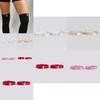 Polyester Womens Stockings With Nonslip Grip And Metal Decor For Spring Fashion