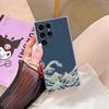 Big Wave Dragon God Sea S25FE Clear Case For Samsung Galaxy S26 S25 S24 S23 Ultra S20 S21 FE S22 Plus S26 Ultra Soft Phone Cover