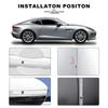 4Pcs Car Door Handle Protector Sticker Auto Styling For Porsche Boxster Cayenne Panamera Macan Cayman 911 918 996 917 991