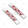 2 x 3D SS Metal Chrome Zinc Alloy Emblem Car Body SS Badge Sticker Decal Adhesive Badge for Chevrolet SS Camaro SS