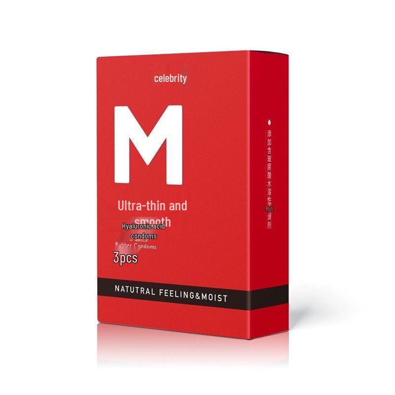 Celebrity Ultra-Thin Dynamic Threaded Condoms: Smooth, Liquid Lubricated, 0.02mm for Stylish, Enhanced Experience.