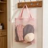 Breathable Mesh Tote With Zipper And Handle Portable Bath Organizer Bag For College Dorm Gym And Travel
