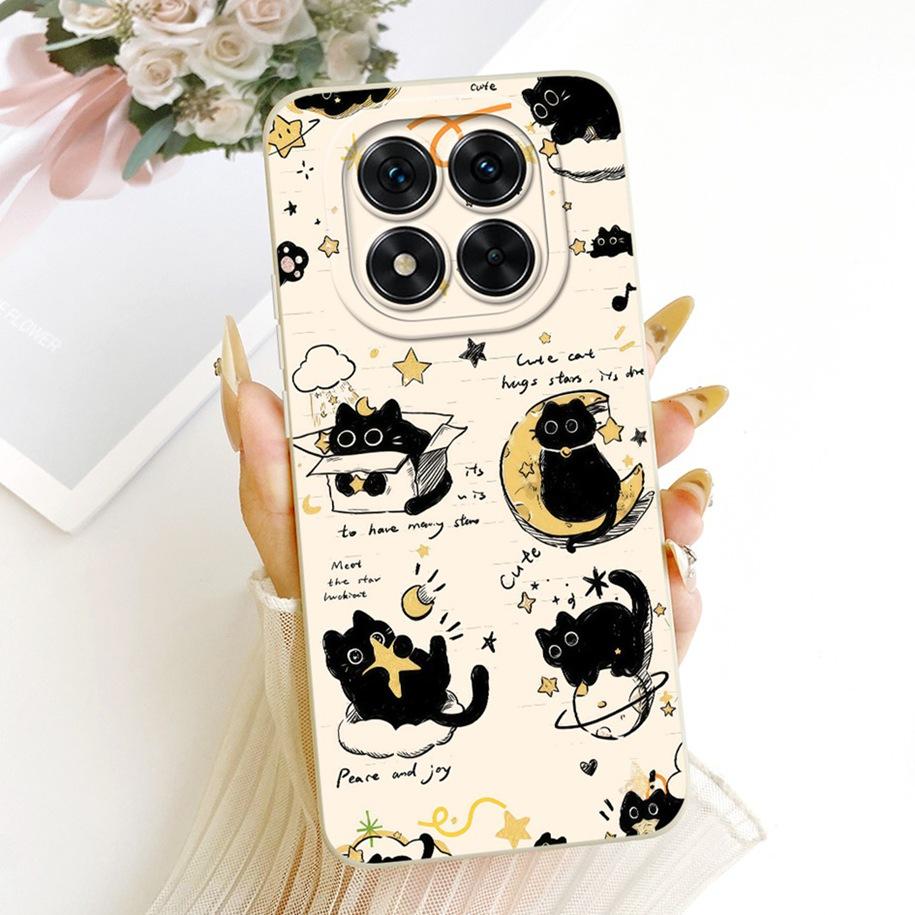 For Xiaomi Redmi Note 14 Pro 5G Case Cute Cartoon Cat Duck Candy Painted Soft Silicone Cover For Redmi Note 14 Pro Plus 5G Shell