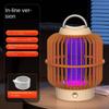 Mute Mosquito Lamp Safety Bug Zapper Trap Lamp Solar Power Mosquito Killer  Emergency