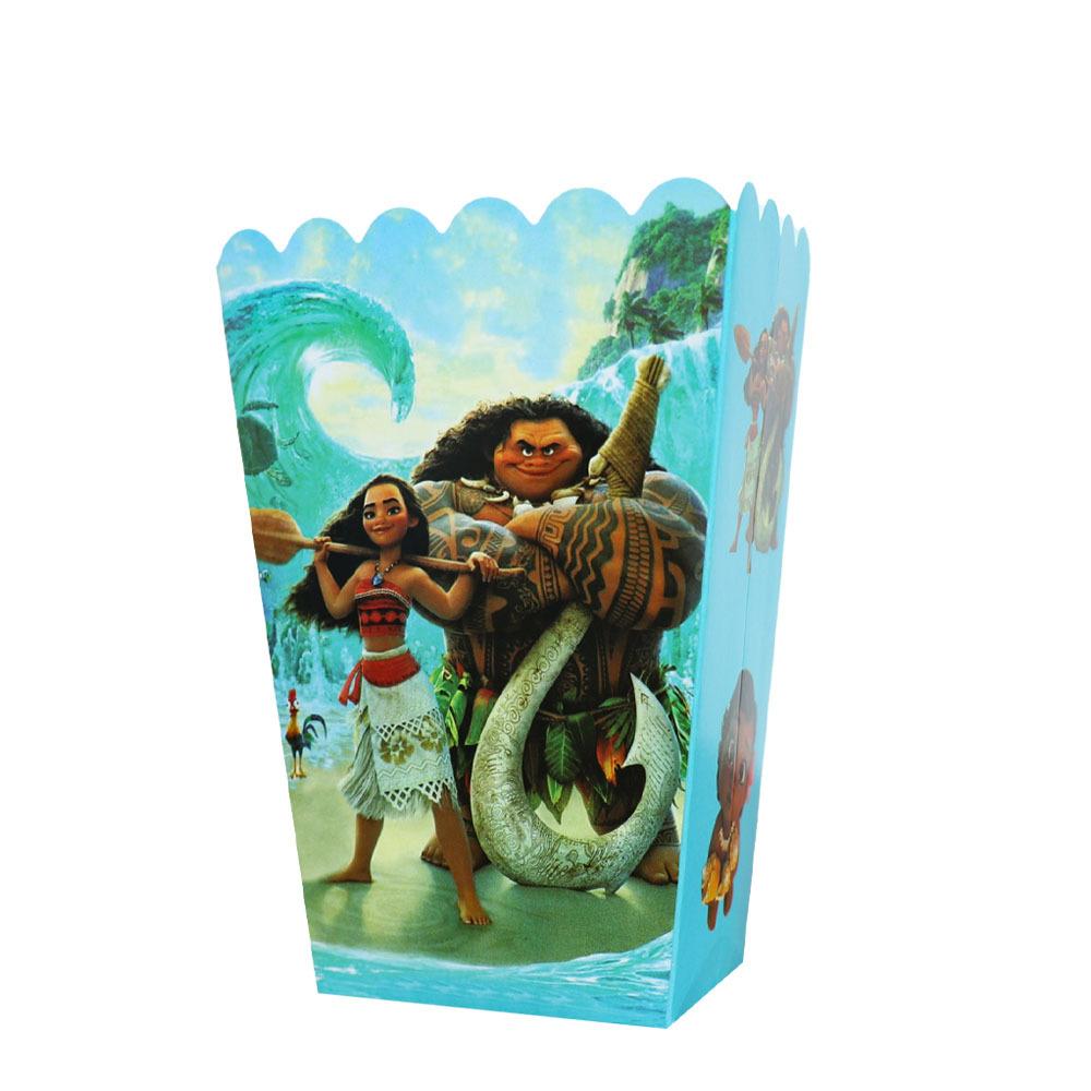 Moana Birthday Party Supplies Disposable Tableware Paper Plates Paper Cups Paper Towels Boy Decoration Green Environmental Protection