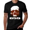 G59 Grey59 Skull Red Logo Tshirt Comfort Stretch Tee Shirt