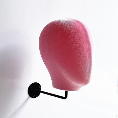 Mannequin Head Wall Mount Hairpiece Storage Hanger Space Saving Easy To Use Hat Display Stand