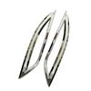 For Hyundai Sonata 2011-2014 Style Chrome Rear Bumper Fog Light Lamp Cover 2PCS