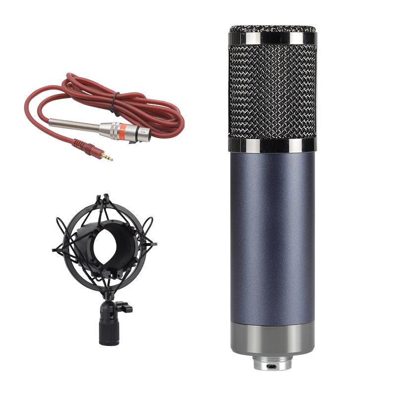 F998 Microphone F11 Podcast & Live Broadcast Set for Mobile & Computer, USB Sound Card Included