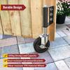 With Brake Universal Wheel Built-in Double Ball Suppress Vibration 360° Rotate Gate Wheels 220LBS Capacity Spring Loaded