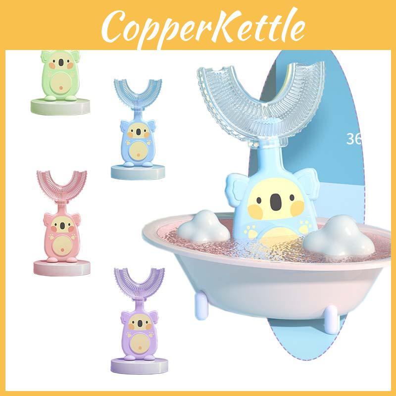 High Quality U-shaped Silicone Toddler Toothbrush For Effective Dental Hygiene