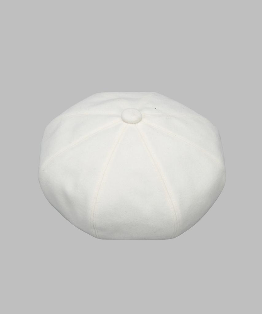 Maia Wool Beret - Ivory