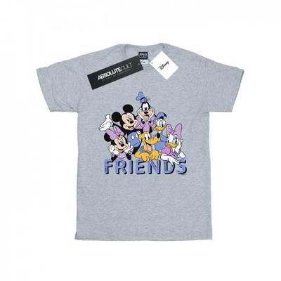 Camiseta feminina/feminina Classic Friends Cotton Boyfriend